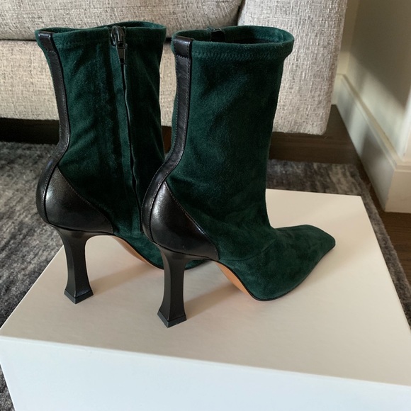 Celine Boots Dark Green Size 37 - Picture 3 of 8